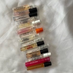 15 assorted sample perfumes
